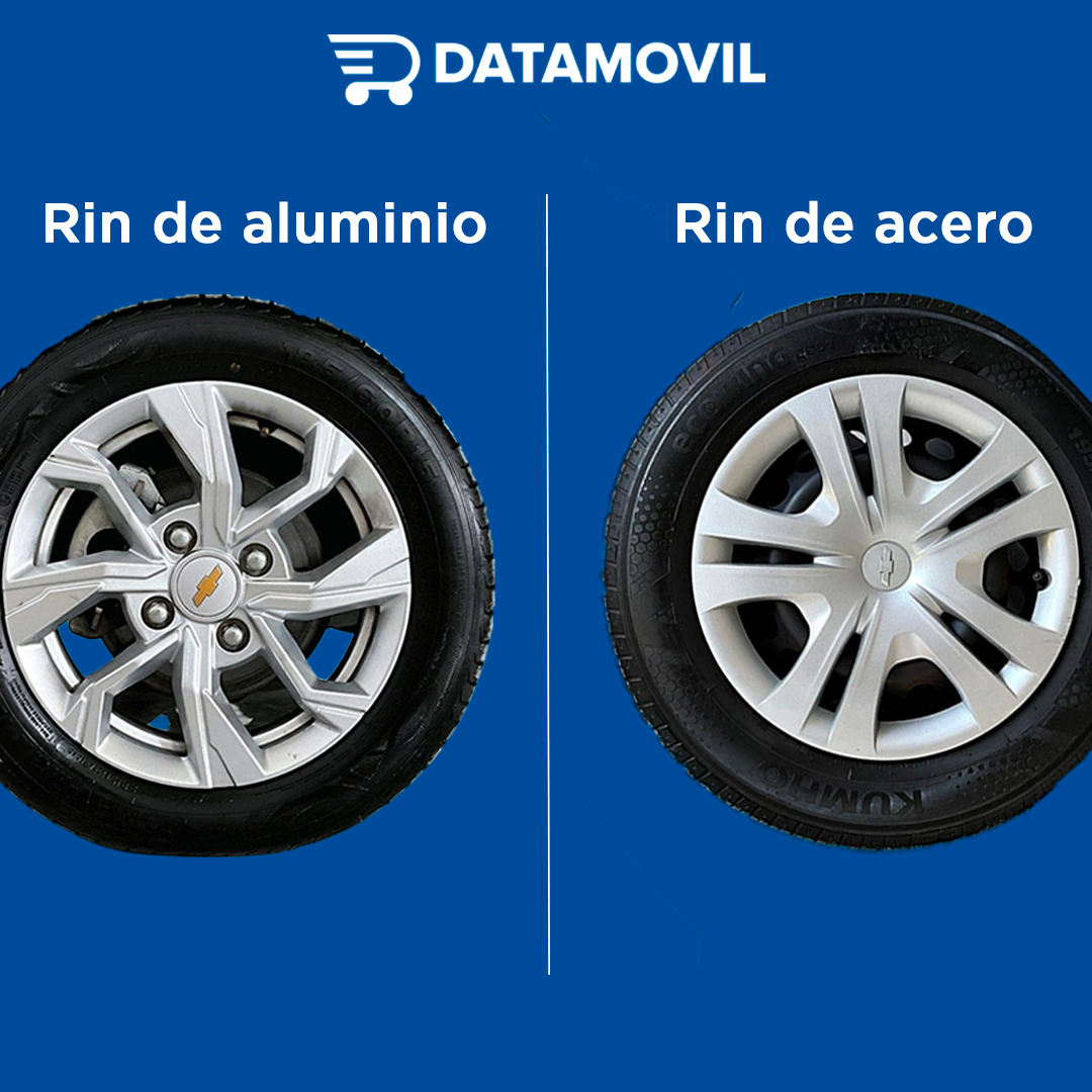 ¿Rines de aluminio o acero?
